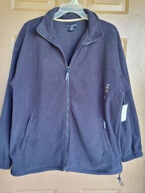 Ivy Crew Mens Full Zip Fleece Jacket Preppy heritage grandpa old money classic